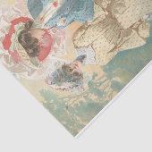 Antigua Swivel Fans (1904) door H.B. Claflin Tissuepapier (Detail)