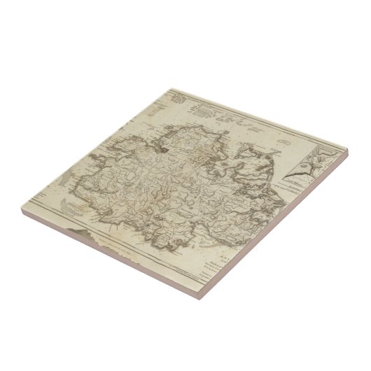 Antigua Tegeltje (Zijkant)