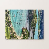 Antigua Uitzicht Falmouth Harbour Legpuzzel (Horizontaal)