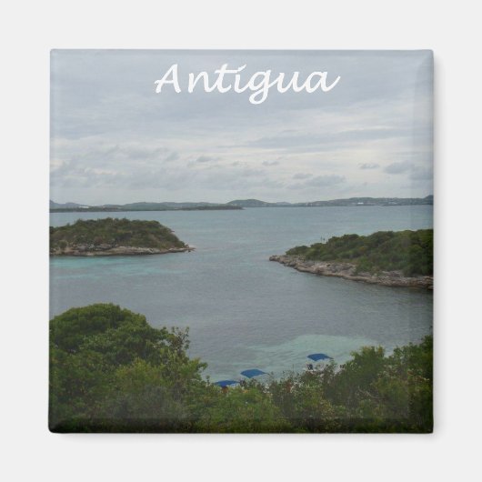 Antigua-Uitzicht Magneet (Voorkant)