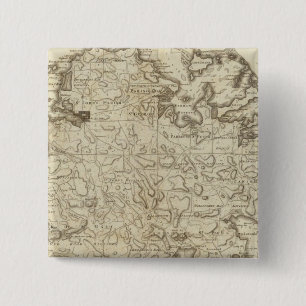 Antigua Vierkante Button 5,1 Cm