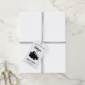 Antigua Wedding Welcome Bag Labels, Island Map Cadeaulabel (Met Touw)