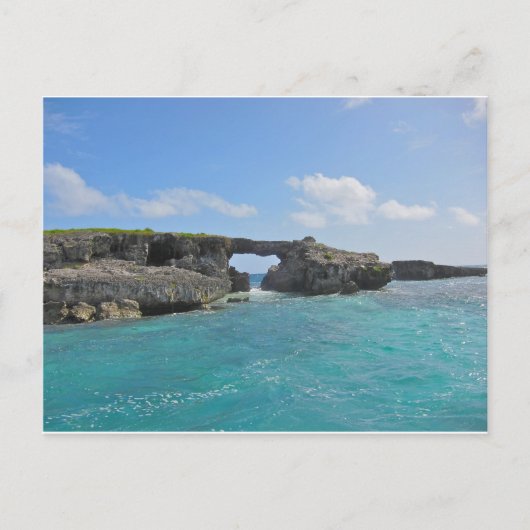 antigua-zee briefkaart (Voorkant)