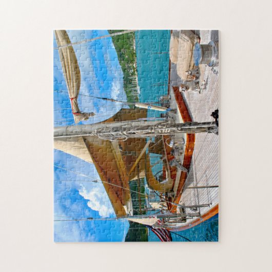 Antigua-zeiljachten, puzzel (Verticaal)