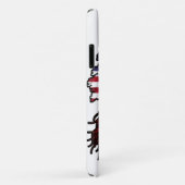 Antiguan American USA Tree Roots Flag Case-Mate iPhone Case (Achterkant/rechts)