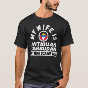 Antiguan Barbudan Wife Antigua en Barbuda Heritag T-shirt