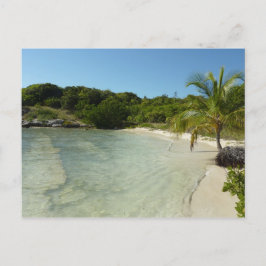 Antiguan Beach Mooi tropisch landschap Briefkaart