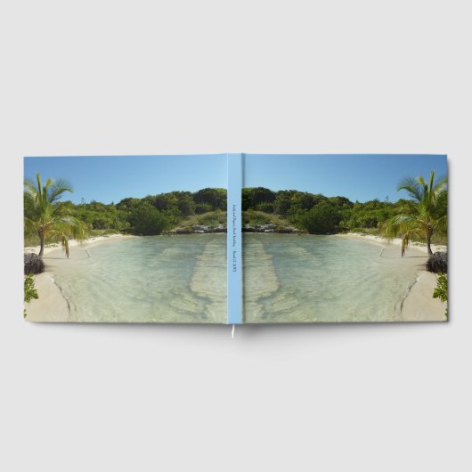 Antiguan Beach Mooi tropisch landschap Gastenboek (Volledig)