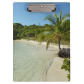 Antiguan Beach Mooi tropisch landschap Klembord (Voorkant)