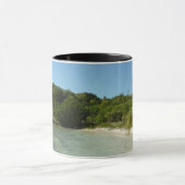 Antiguan Beach Mooi tropisch landschap Mok (Midden)