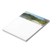 Antiguan Beach Mooi tropisch landschap Notitieblok (Linkerzijde)