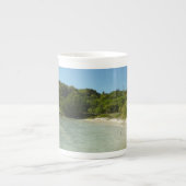 Antiguan Beach Mooi tropisch landschap Porselein Kop (Voorkant)