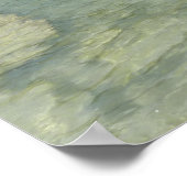 Antiguan Beach Mooi tropisch landschap Poster (Hoek)