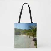 Antiguan Beach Mooi tropisch landschap Tote Bag (Voorkant)