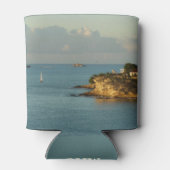 Antiguan Coast Beauful Island Seascape Blikjeskoeler (Achterkant)