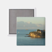 Antiguan Coast Beauful Island Seascape Magneet (Voorkant / Achterkant)