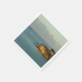 Antiguan Coast Beauful Island Seascape Servet (Hoek)