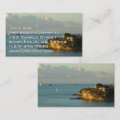 Antiguan Coast Beautiful Island Seascape Visitekaartje (Voorkant / Achterkant)