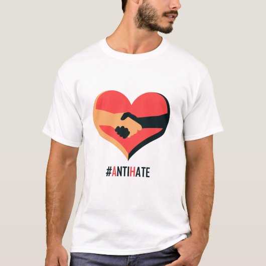 Antihaatdragende Mannen T-Shirt (Voorkant)