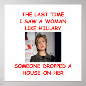 antihillary 2016 poster (Voorkant)