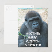 antihillary clinton briefkaart (Voorkant / Achterkant)