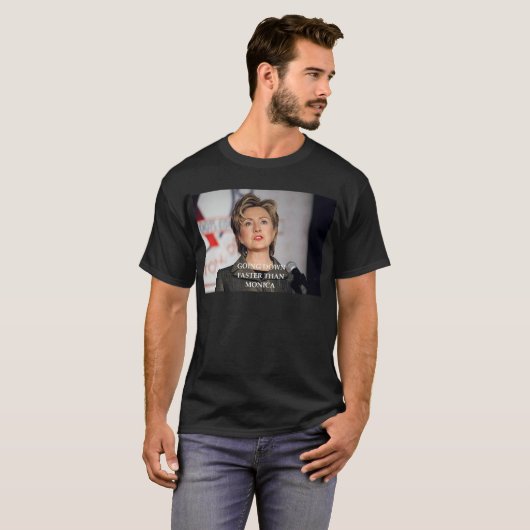 antihillary clinton t-shirt (Voorkant volledig)