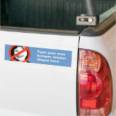 ANTIHOEK BUMPERSTICKER (Op Truck)