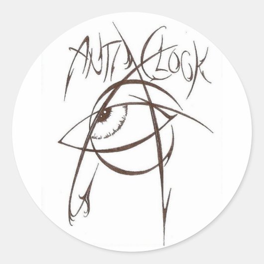 Antiklok Stickers (Voorkant)
