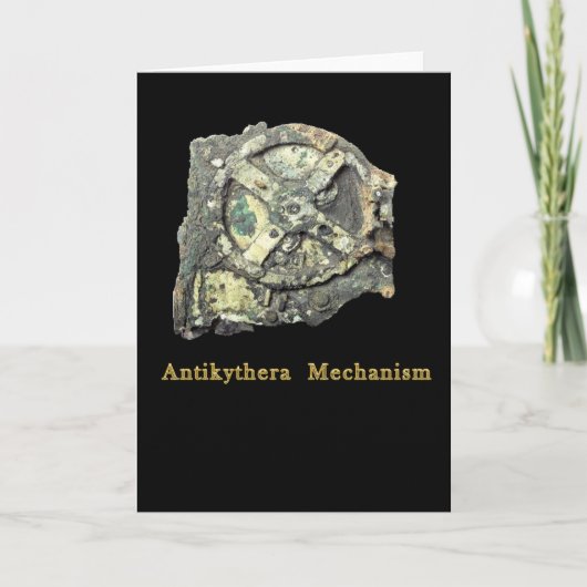 Antikythera Mechanism Kaart (Voorkant)