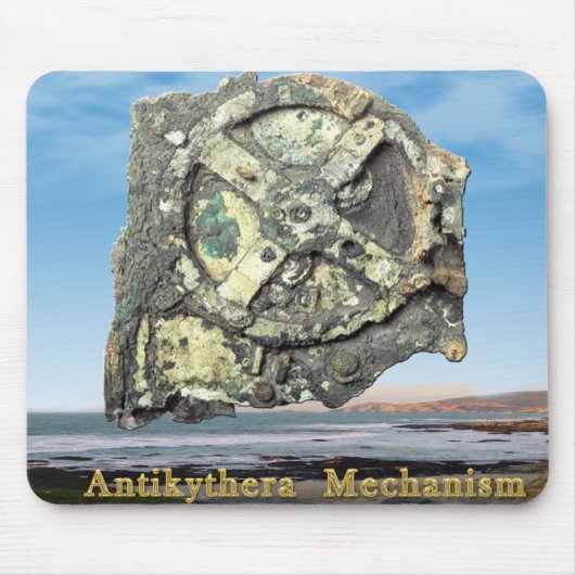 Antikythera Mechanism Mousepad Muismat (Voorkant)