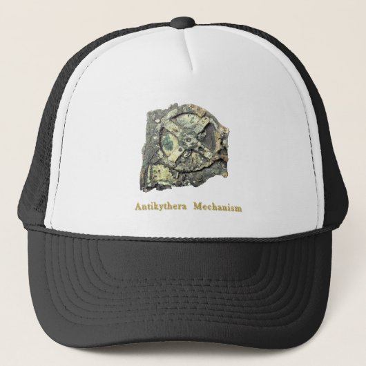 Antikythera Mechanism Trucker Pet (Voorkant)
