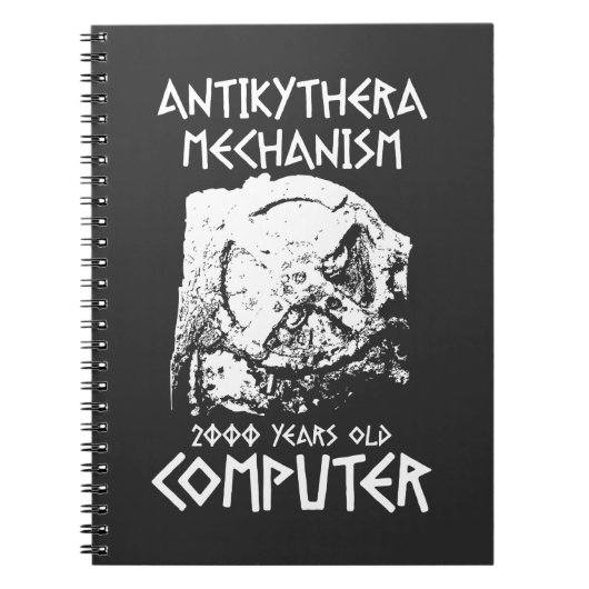 Antikythera mechanisme oude Griekse computer Notitieboek (Voorkant)