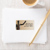 Antikythera Statue Etiket (Insitu)