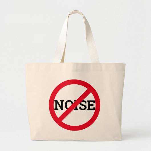 Antilawaai Grote Tote Bag (Voorkant)