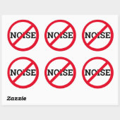 Antilawaai Ronde Sticker (Vel)