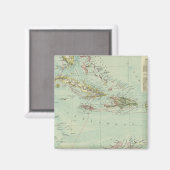 Antillen of West Indies Magneet (Voorkant / Achterkant)