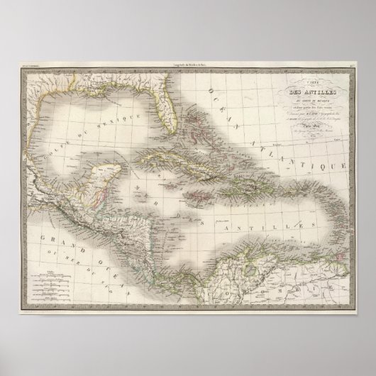 Antillen - West-Indies Poster (Voorkant)