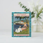 antilles Cruise Art Briefkaart (Staand voorkant)