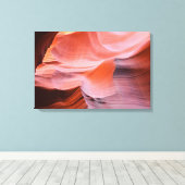 antilope canyon canvas afdruk (Insitu (Houten vloer))