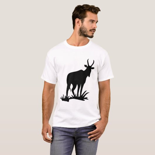 Antilope Silhouet T-shirt (Voorkant volledig)