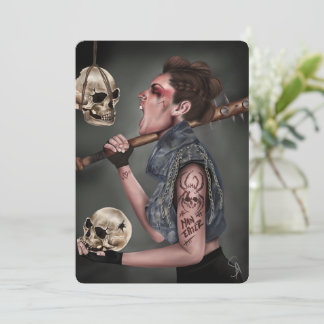 Antimainstream kerstkaart - Digitale kunst Punk