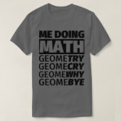 AntiMath I Hate Wiskunde School Mathematics NB T-shirt (Design voorkant)