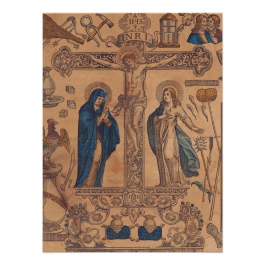 Antiminos Eucharistie symbool Perfect Poster (Voorkant)