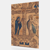 Antimins Eucharist symbool Acryl Bord (Hoek)