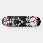 Antimische verkoolde overblijfselen persoonlijk skateboard (Horizontaal)