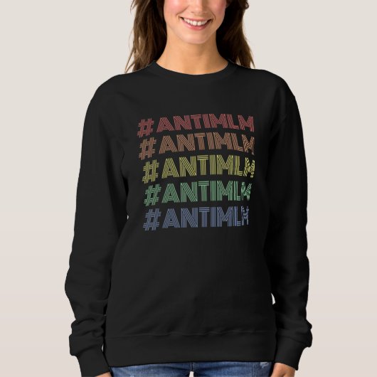 Antimlm Rainbow Retro Pyramid Scheme Boss Trui (Voorkant)