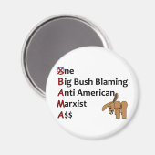 AntiObama Magneet (Voorkant / Achterkant)