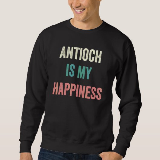 Antioch Is Mijn Geluk Trui (Voorkant)