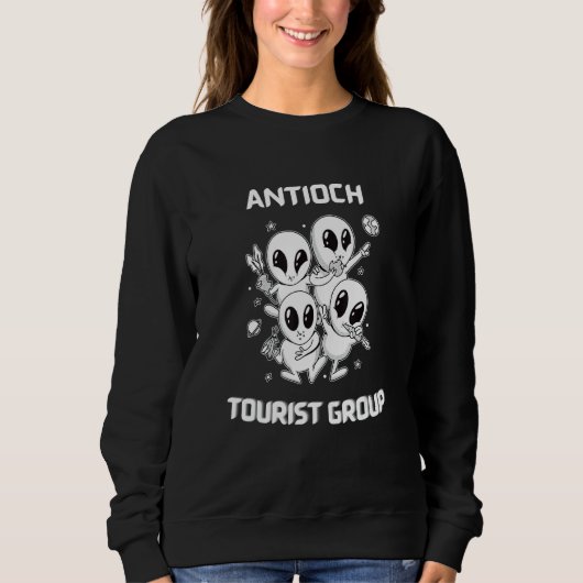 Antioch Native Pride Alien Funny State Tourist Spa Trui (Voorkant)
