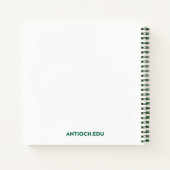 Antiochië University Seal Notitieboek (Achterkant)